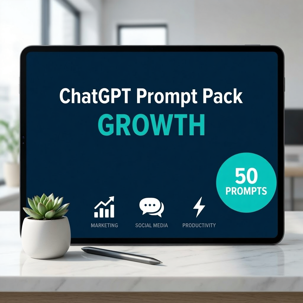 ChatGPT Prompt Pack – Growth (50 Prompts)